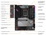 Placa-Mãe Gigabyte Z690 Aorus Elite AX, LGA 1700 M.2 NVMe, Wi-Fi - Imagem 7