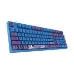 Teclado Gamer Mecânico Akko Naruto S 2ND , Jelly Orange - Azul