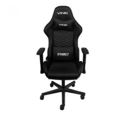Cadeira Gamer Vinik Comet Cgc10p, Até 120kg, Reclinável, Preta
