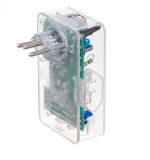 Protetor iClamper Energia 3 + USB - Transparente - Imagem 4
