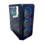 GABINETE GAMER ZOHAR, A+ PLUS TECH, ATX, SEM FONTE, COM 4 FAN