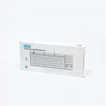 Teclado Gamer Aplus Tech Barak Branco Mecânico Abnt2 Switch Blue