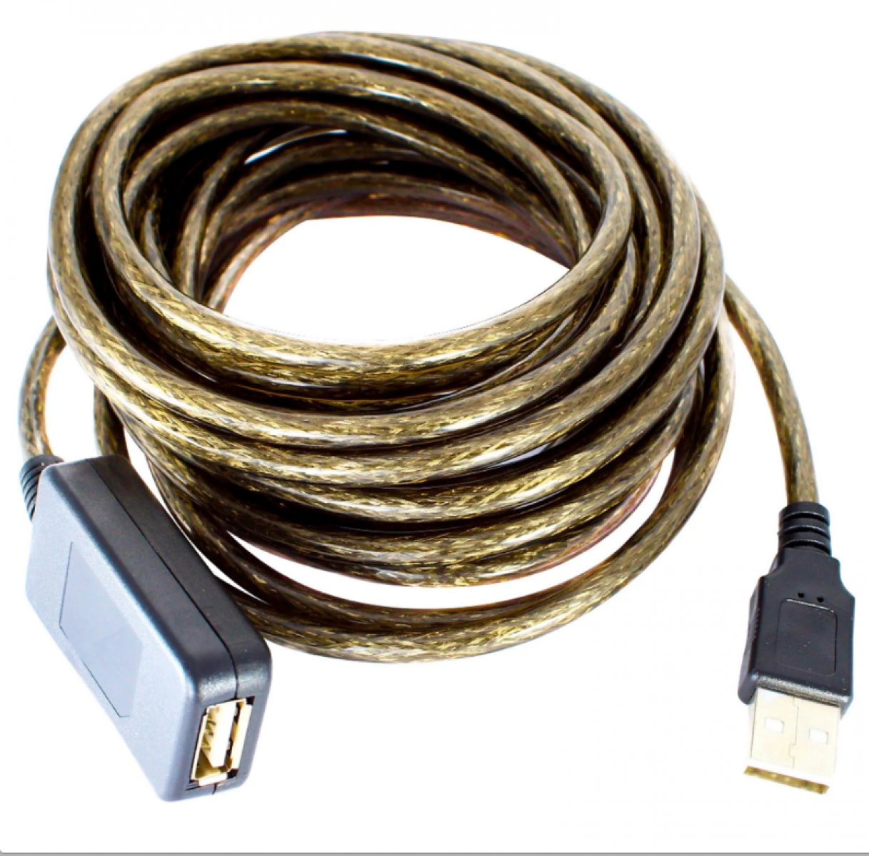 Cabo Extensor USB 2.0 Macho X Fêmea c/ Filtro 10M STORM Cabo Extensor USB 2.0 Macho X Fêmea c/ Filtro 10M STORM - Imagem 1