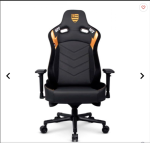 Cadeira Gamer DT3 SPorts Rhino Flamengo Gold, Preto e Dourado - Imagem 8