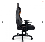 Cadeira Gamer DT3 SPorts Rhino Flamengo Gold, Preto e Dourado - Imagem 6