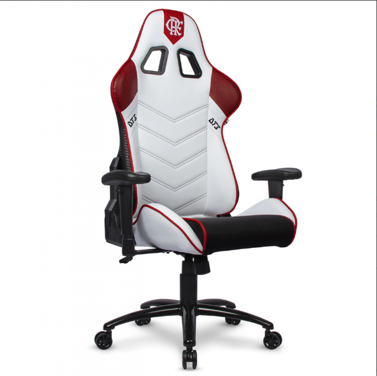 Cadeira Gamer DT3 SPorts Elise Flamengo White Cadeira Gamer DT3 SPorts Elise Flamengo White - Imagem 1