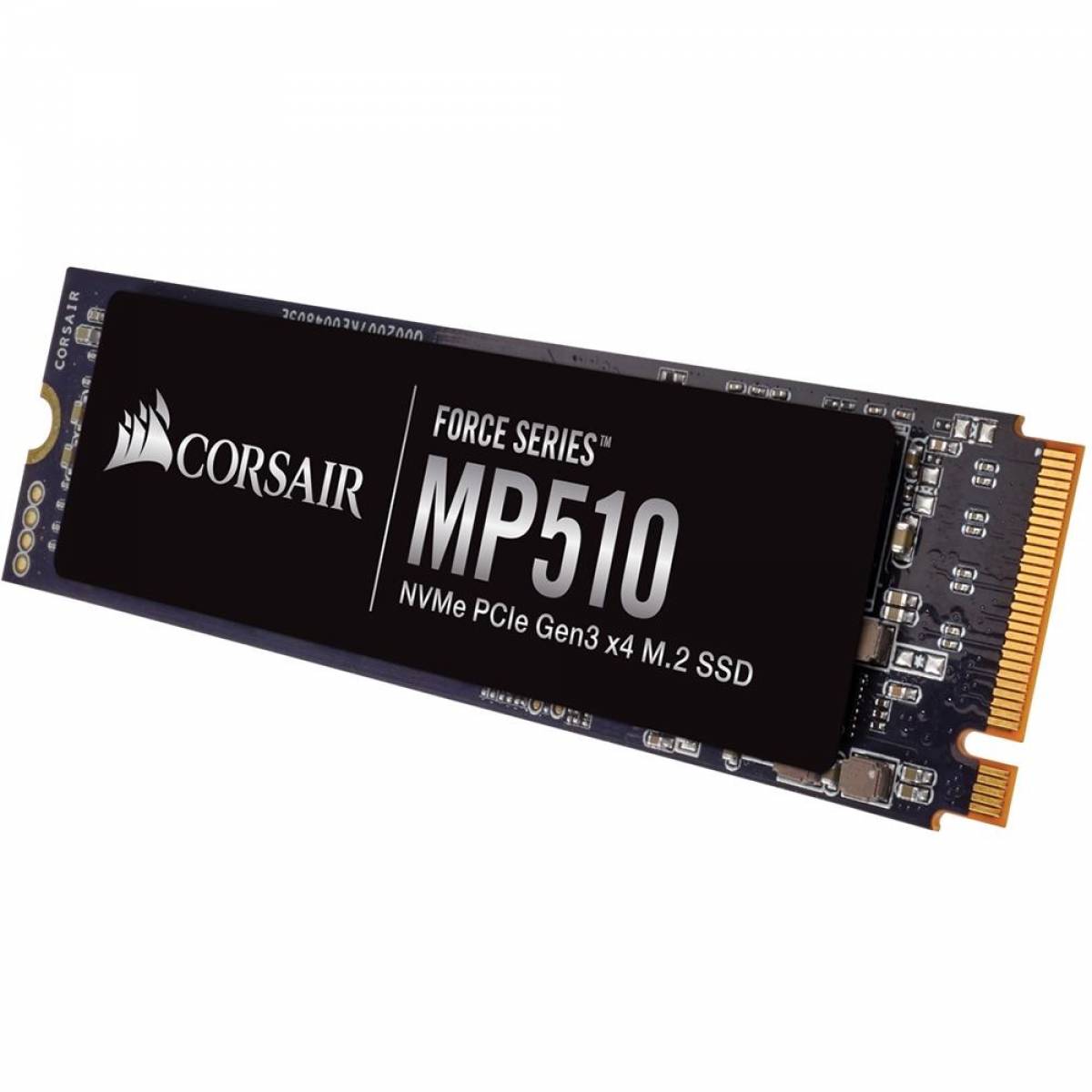 SSD Corsair Force Series MP510, 1920GB, M.2 NVMe SSD Corsair Force Series MP510, 1920GB, M.2 NVMe - Imagem 1