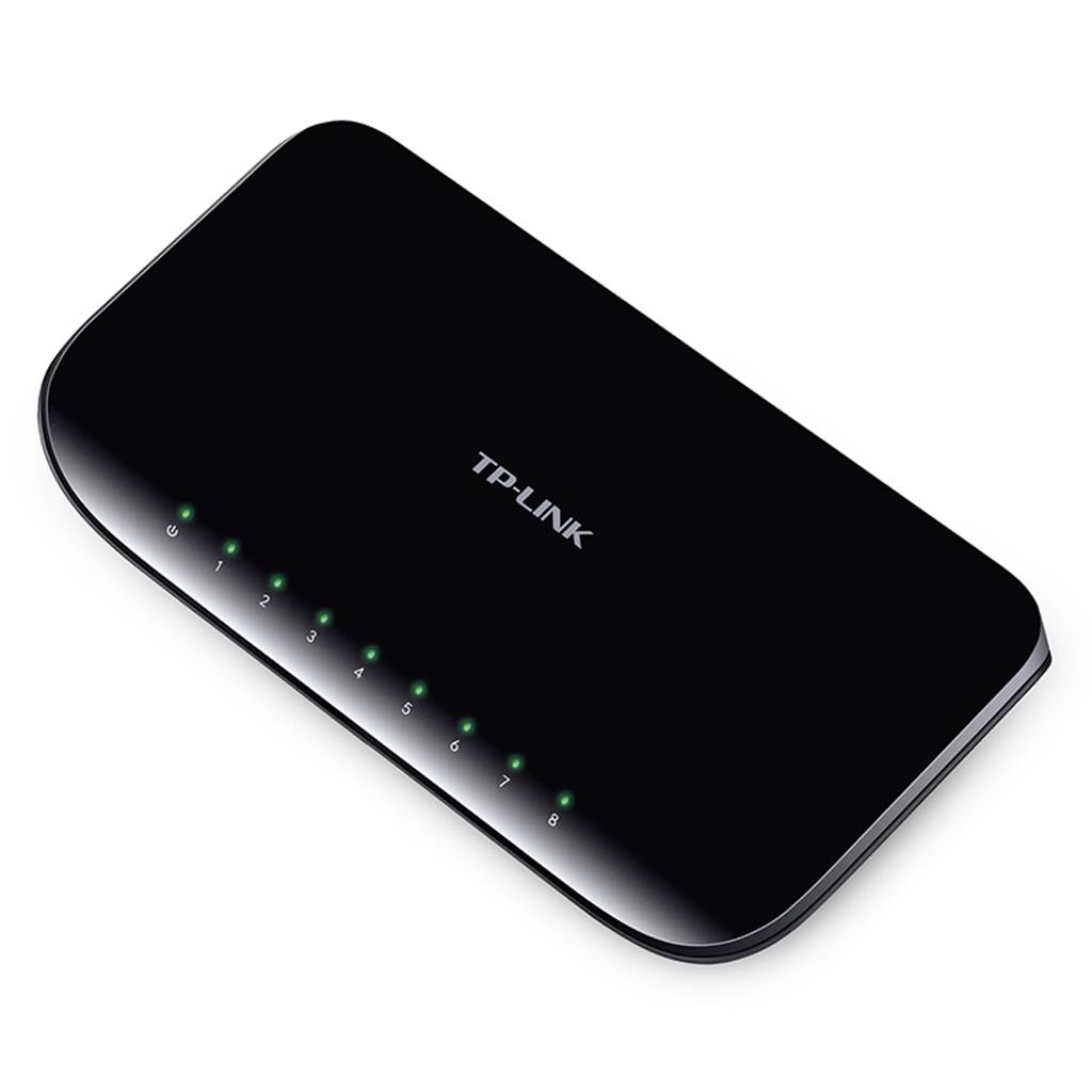 Switch TP-Link Gigabit 8 portas TL-SG1008D Switch TP-Link Gigabit 8 portas TL-SG1008D - Imagem 1