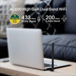 Adaptador Wi-fi Usb Tp-link Ac600, T2u Plus Dual Band 2.4/5ghz - Imagem 6