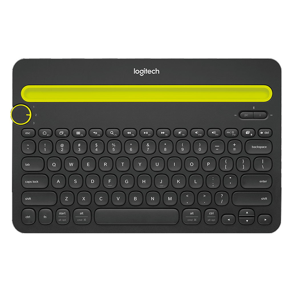 Teclado Bluetooth Logitech K480 Teclado Bluetooth Logitech K480 - Imagem 1