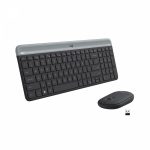 Teclado e Mouse Logitech MK470 Slim Ultrafino, Teclas Silenciosas, Plug And Play - 920-009268