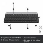 Teclado e Mouse Logitech MK470 Slim Ultrafino, Teclas Silenciosas, Plug And Play - 920-009268 - Imagem 2
