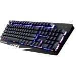 Teclado Gamer Mad Catz Strike 2 RGB, Membrana, Black, KS13MRUSBL00 - Imagem 3