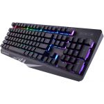 Teclado Gamer Mad Catz Strike 2 RGB, Membrana, Black, KS13MRUSBL00 - Imagem 4