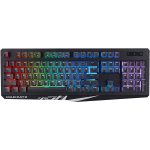 Teclado Gamer Mad Catz Strike 2 RGB, Membrana, Black, KS13MRUSBL00