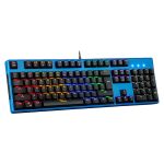 Teclado Gamer Mecânico Motospeed CK107 - Azul