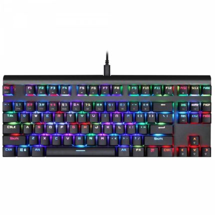 Teclado Mecânico Gamer Motospeed CK101, RGB, Switch Outemu Blue, US