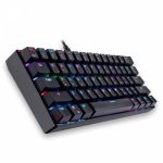 Teclado Mecânico Gamer Motospeed CK61 Essential, RGB, Switch Blue, ANSI