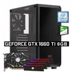 PC Gamer Netshop Séries TwoFold Four Intel I5-9400 8GB SSD 120GB GTX 1660 TI 6GB