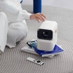 Projetor Xiaomi Wanbo LED T6 Max Portable 550 Lumens - Branco