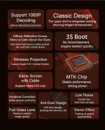 Projetor Xiaomi Wanbo LED X1 Pro Portable 300 Lumens - Branco - Imagem 5