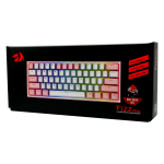 Teclado Gamer, Bluetooth, Redragon FIZZ PRO K616 - Branco / Rosa - Imagem 10