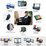Monitor Portatil com Tela Dupla de 12" - Ofiyaa P2 Tri Screen - Imagem 4
