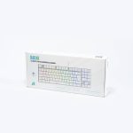 Teclado Gamer Mecânico A+ PLUS TECH BarakBranco Rainbow Brow ABNT - Imagem 8