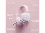 Fone Headset Gamer Sem Fio Logitech G735, RGB, Drivers 40mm, Bluetooth, USB, PC e Mac, Branco - 981-001082 - Imagem 6