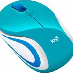 Mini Mouse sem fio Logitech M187 com Conexão USB - Bright