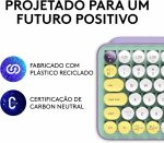 Teclado Mecânico sem fio Logitech POP Keys - Daydream - Imagem 6
