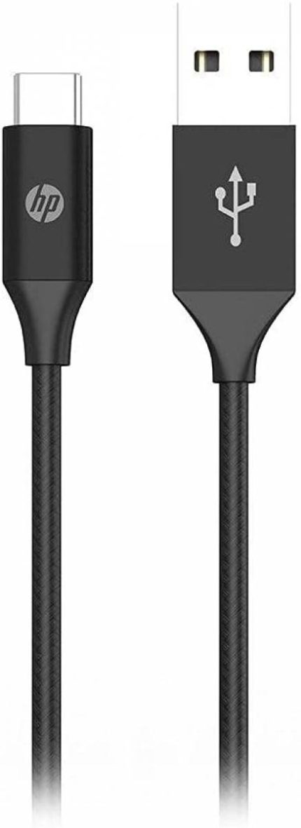 Cabo USB para USB-C HP Preto 1metro - DHC-TC102 BK