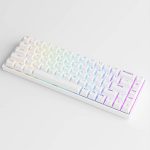 Teclado Gamer Mecânico Akko Through 3068, Jelly Pink - Branco - Imagem 5