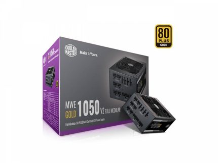 Fonte de alimentação Cooler Master MWE Gold, V2 modular,1050W