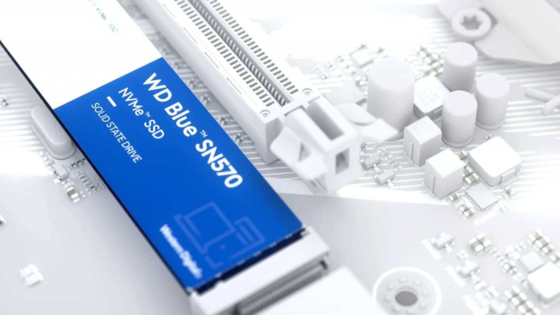 SSD WD Blue SN570, 1TB, M.2 2280, NVMe, 3.500Mbp/s, 2.300Mbp/s