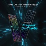 Teclado Mecânico Gamer Redragon Anivia,Preto - K614-RGB (PT-BLUE) - Imagem 6