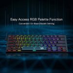 Teclado Mecânico Gamer Redragon Anivia,Preto - K614-RGB (PT-BLUE) - Imagem 4