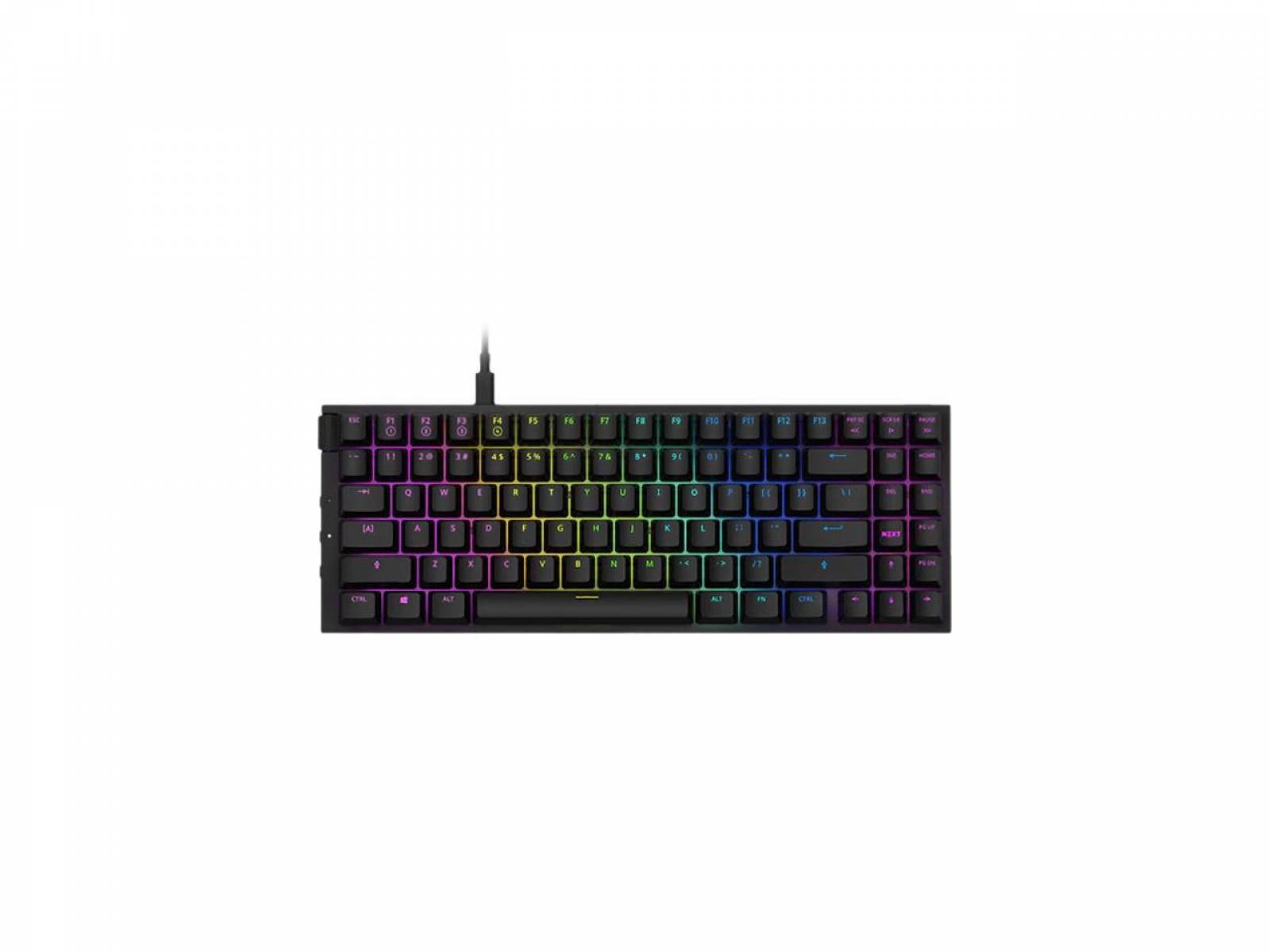 Teclado Gamer Mecânico NZXT Mini TKL Rgb, Switch Red US - Preto Teclado Gamer Mecânico NZXT Mini TKL Rgb, Switch Red US - Preto - Imagem 1