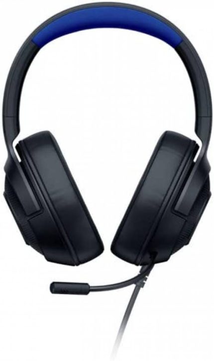 Fone Headset Gamer Razer Kraken X, P2, Console, PC Black/Blue