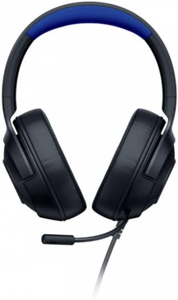 Fone Headset Gamer Razer Kraken X, P2, Console, PC Black/Blue Fone Headset Gamer Razer Kraken X, P2, Console, PC Black/Blue - Imagem 1
