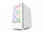 Gabinete NZXT H5 Elite, RGB, 3x Cooler Fan, Branco - CC-H51EW-01