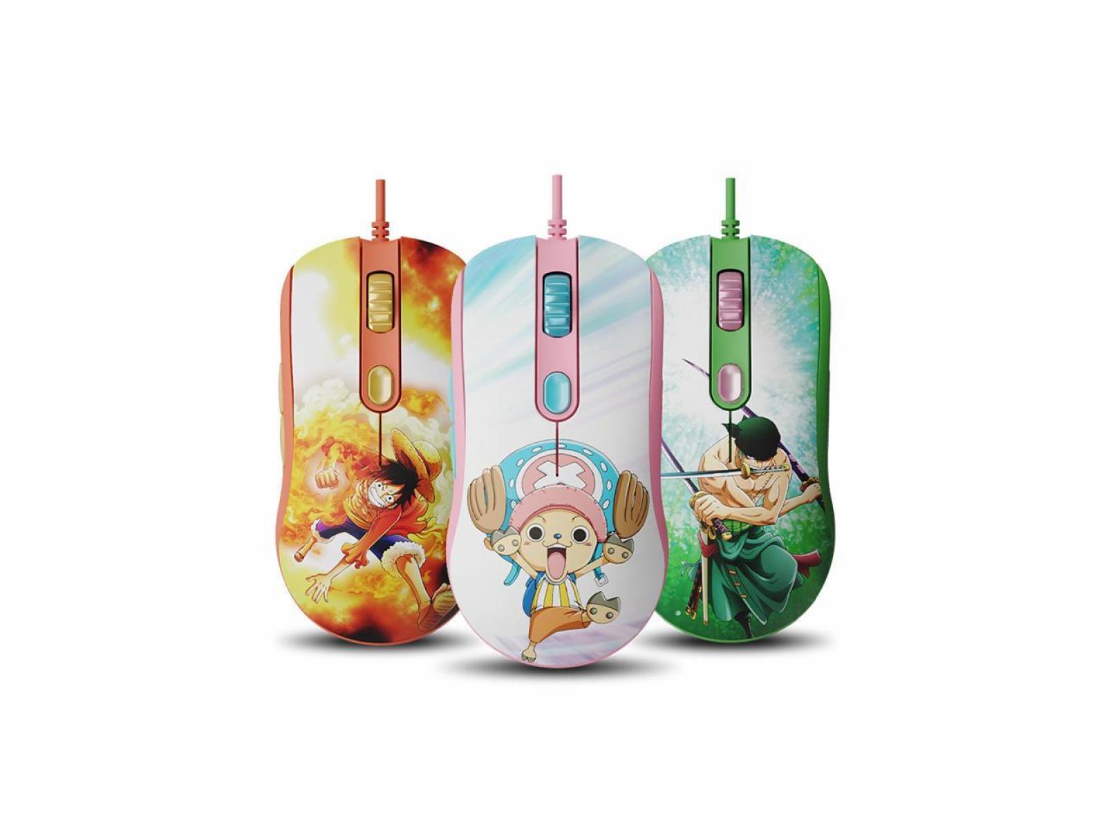 Mouse Akko Gamer e escritório, 5000DPI - AG325 One Piece Luffy Mouse Akko Gamer e escritório, 5000DPI - AG325 One Piece Luffy - Imagem 1