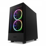 Gabinete NZXT H5 Elite, RGB, 3x Cooler Fan, Preto - CC-H51EB-01