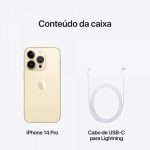 Apple iPhone 14 Pro A2650 256 GB - Dourado - Imagem 5