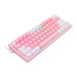Teclado Gamer, Bluetooth, Redragon FIZZ PRO K616 - Rosa / Branco - Imagem 5