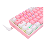 Teclado Gamer, Bluetooth, Redragon FIZZ PRO K616 - Rosa / Branco - Imagem 6