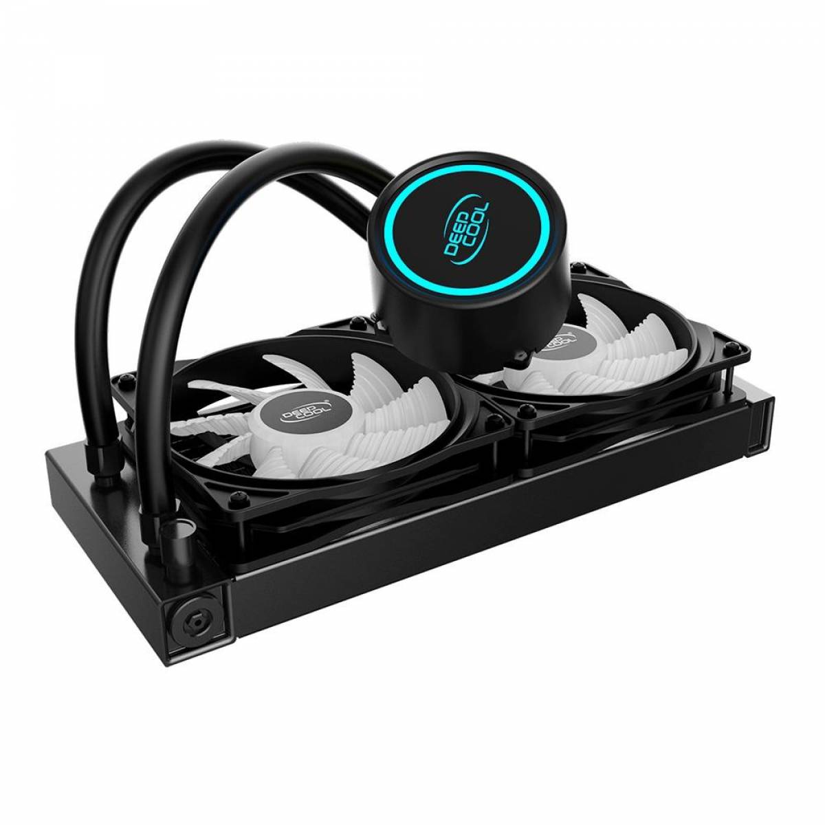 Water Cooler DeepCool Gammaxx L240T Blue, 120mm, LED Azul Water Cooler DeepCool Gammaxx L240T Blue, 120mm, LED Azul - Imagem 1