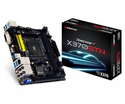 Placa mãe Biostar X370 GTN DDR4 USB 3.1 Type C AM4