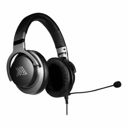 Headset Gamer Xanova USB Virtual 7.1 Preto/Prata Juturna