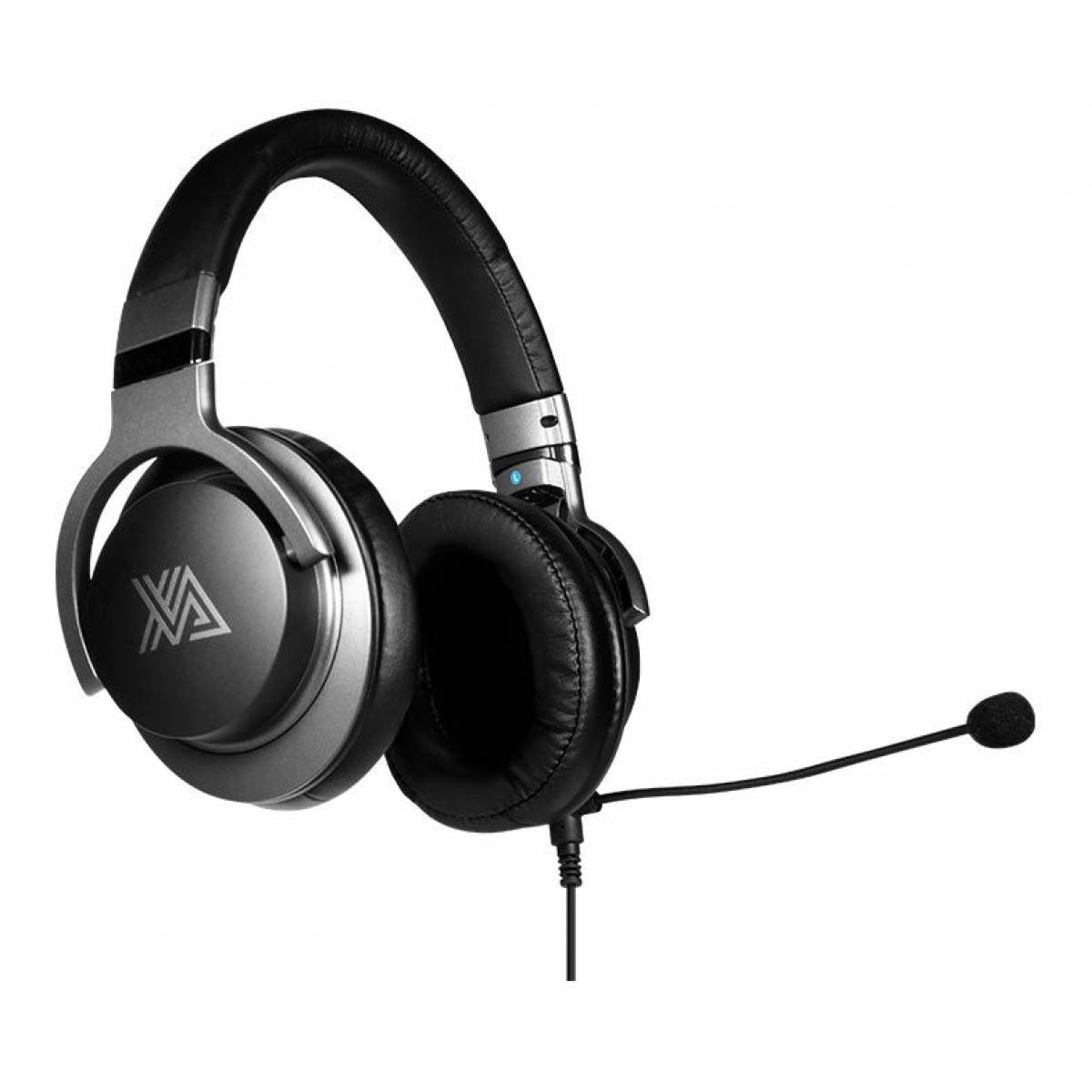 Headset Gamer Xanova USB Virtual 7.1 Preto/Prata Juturna Headset Gamer Xanova USB Virtual 7.1 Preto/Prata Juturna - Imagem 1